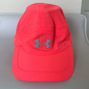 Neon Pink under armour hat Vents To Keep Cool !